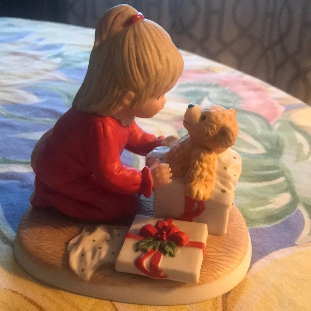Lenox Fine Porcelain Teddy’s First Christmas Teddy and Tiny Tots